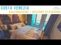 Costa Venezia Balkonkabine 2250 / Balcony stateroom