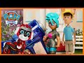 Mighty Pups Stop a Giant Drill | PAW Patrol | Toy Play Episode for Kids