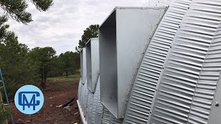 Installing our Quonset Hut Side Window Boxes (Step by Step)