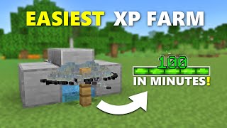 New Best Ever Xp Farm In 1.21 Minecraft Bedrock No Trident