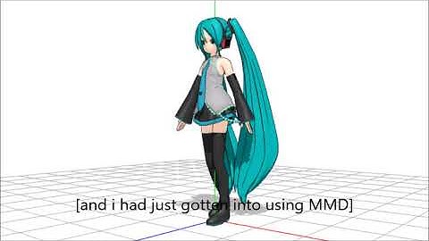 [MMD] Simple Hatsune Miku Walk Cycle (MOTION DL)