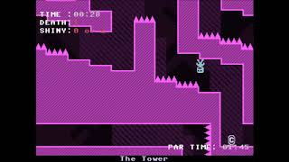 Vvvvvv The Tower Speedrun In 128