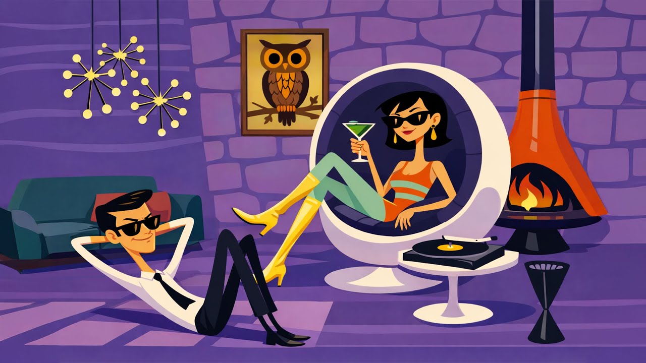 1960'S ATOMIC LOUNGE JAZZ | MELLOW COCKTAIL HOUR