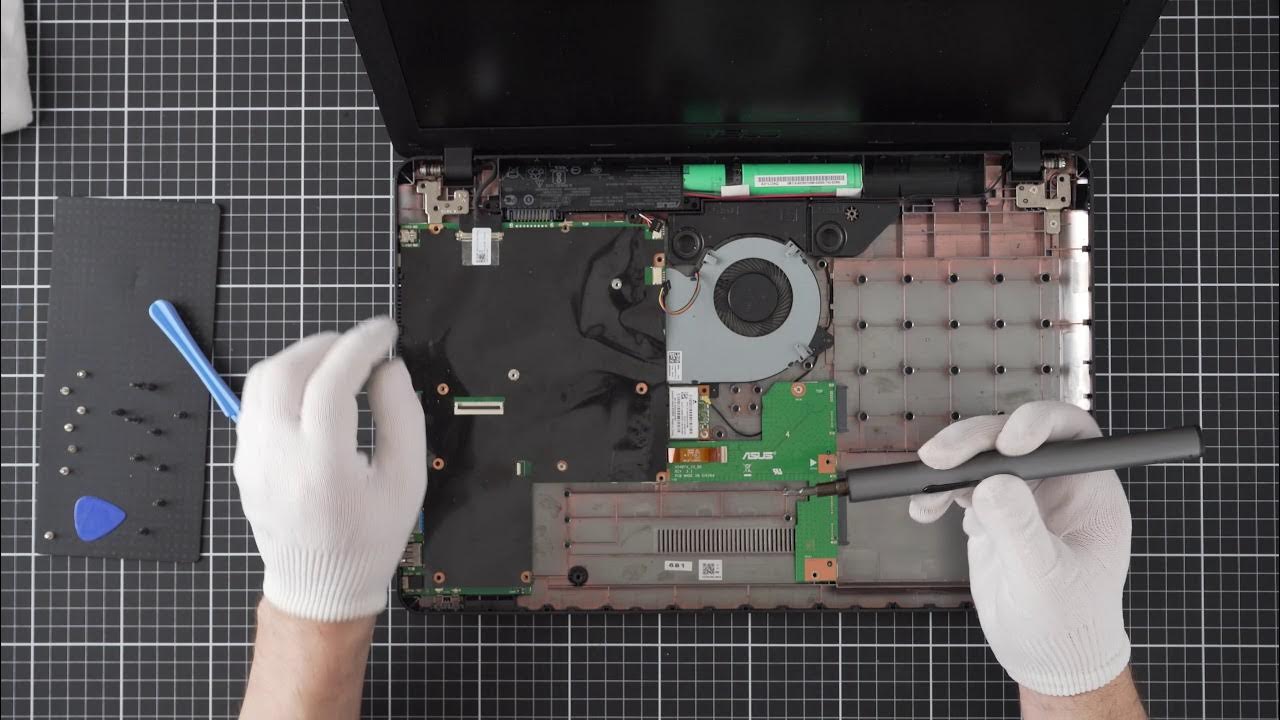 Как разобрать ноутбук asus x540l
