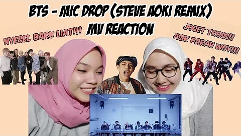 TERNYATA KITA MV REACTION BTS - MICDROP!!!