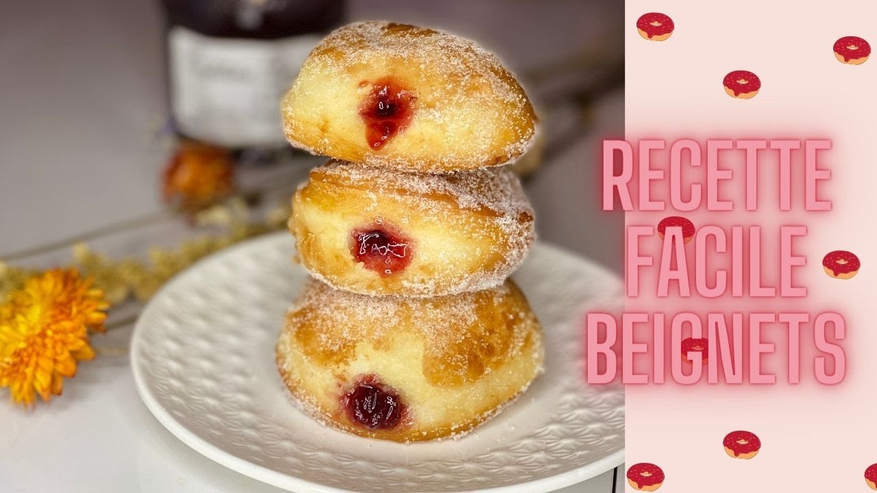 BEIGNET CONFITURE - recette facile