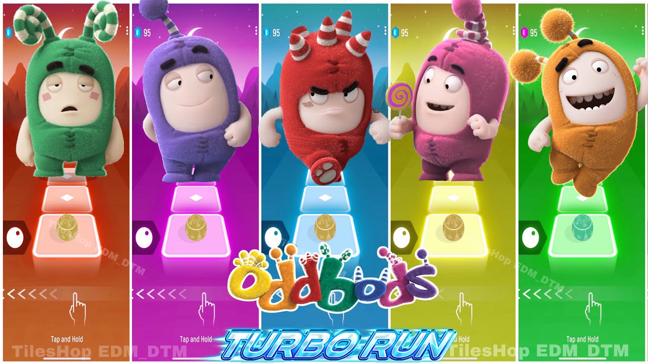 Oddbods Zee 🆚 Oddbods Jeff 🆚 Oddbods Fuse 🆚 Oddbods Newt 🆚 Oddbods Slick 😱 Who The Best?