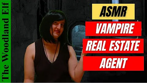 ASMR Vampire Real Estate Agent Roleplay (soft spoken) Buying A New Coffin ASMR Role Play