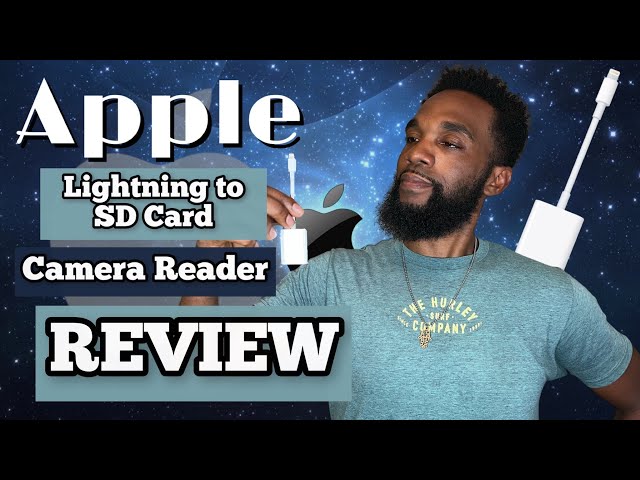 Apple Lightning to SD Card Camera Reader Review + Demo