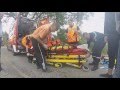 En rodage  lavage  dlit de fuite  police  accident pompiergopro