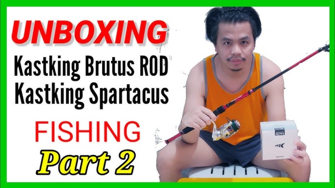 Unboxing Fishing Rod Kastking BRUTUS, Reel Kastking SPARTACUS 2