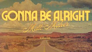 Gonna Be Alright - Matt Maher - Karaoke - Minus One - LYRICS - Full Band Cover
