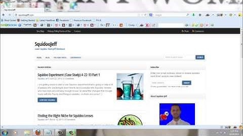 Learn Squidoo from SquidooJeff