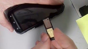How to Insert SIM card in CATERPILLAR S30