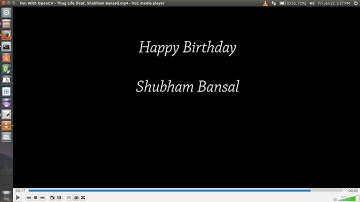 Fun With OpenCV - Thug Life (feat  Shubham Bansal)