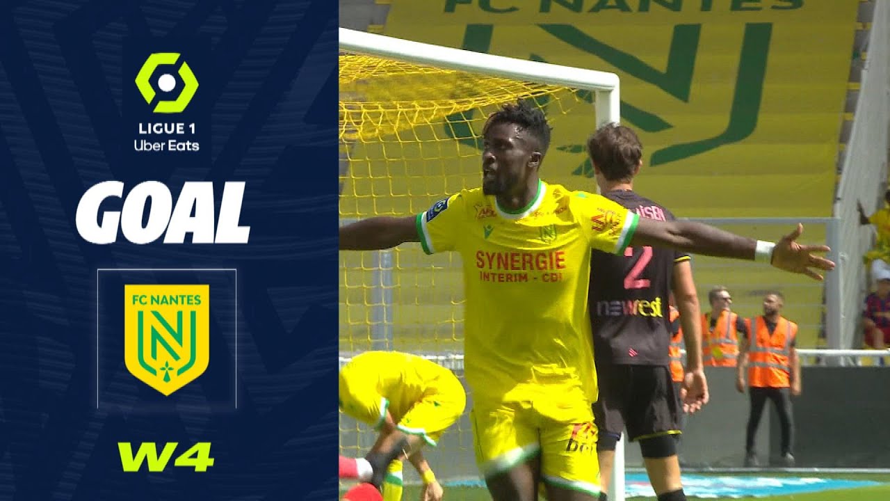 Goal Evann GUESSAND (50' - FCN) FC NANTES - TOULOUSE FC (3-1) 22/23