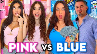 NO BUDGET SHOPPING IN ONLY PINK VS BLUE💗🩵