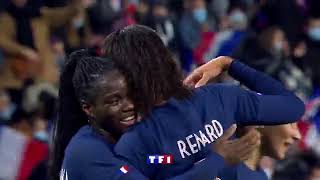 Ba J-100 Avant Leuro 2022 Sur Tf1 Euro De Football Féminin