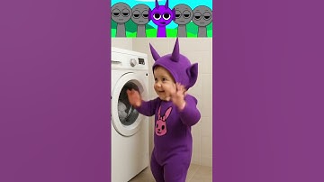 Incredibox Sprunki OC - Durple In The Laundry In Real Life!