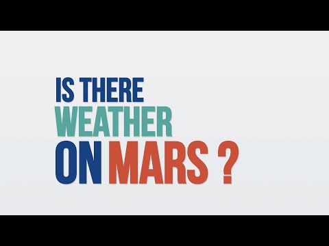 Video: Heeft mars weer?