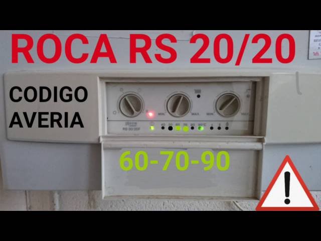 Roca Victoria 60 70 90 arranca y para el fuego también en calderas Nora y Sara