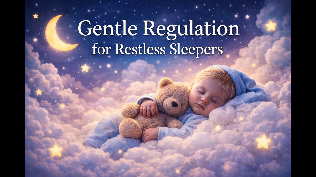 Sleep Music | Gentle Regulation for Restless Sleepers 🌙 Deep Calm for Babies Who Struggle at Night
