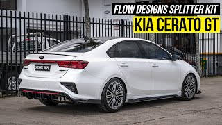 Kia Cerato GT Sedan PFT | Full Flow Designs Splitter Kit | Full Installation