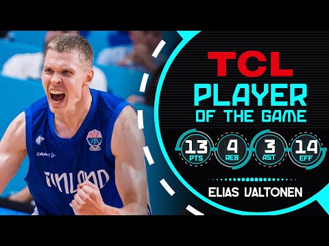 Elias Valtonen (13 PTS) | TCL Player Of The Game | SRB 🇷🇸 vs FIN 🇫🇮 | FIBA EuroBasket 2025