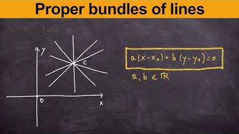 Understanding proper bundles of lines