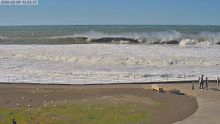 Sharp Park Beach Pacifica, CA Live 4K Multi-camera