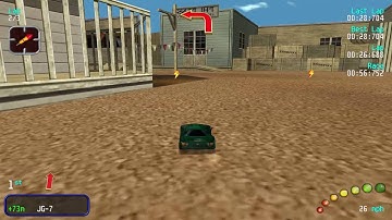 Re-Volt Walkthrough #46 - Ghost Town 1 RM with RG1