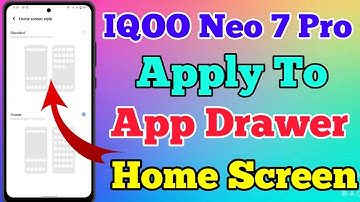 Iqoo Neo 7 Pro 5g App Drawer Setting Kaise On Kare // How To App Drawer Setting On Iqoo Neo 7 Pro 5g