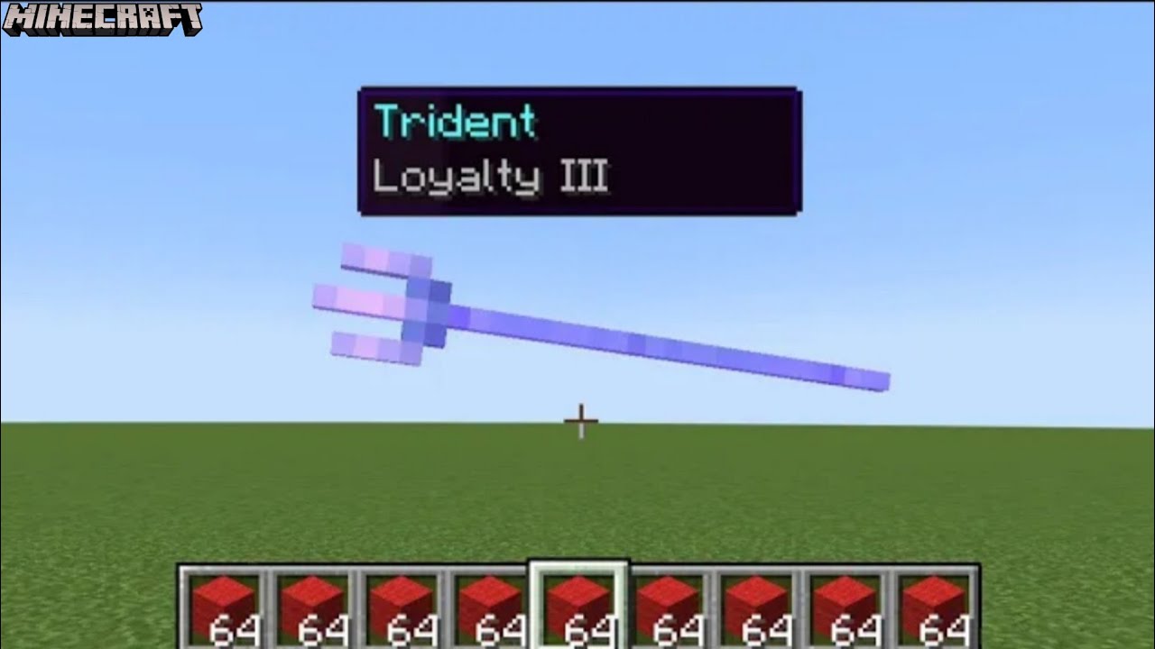 what if i throw loyalty trident with full inventory YouTube
