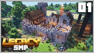 Legacy SMP: Episode 1 - A NEW ADVENTURE BEGINS!!! [Minecraft 1.15 Survival Multiplayer]