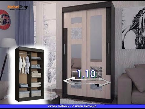 Шкаф-купе Феникс-лайт  1100мм