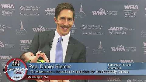 Campaign 2018: Rep. Daniel Riemer (D) Incumbent Ca...