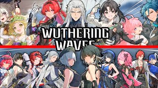 ALL CHARACTERS SHOWCASE | Wuthering Waves CBT2