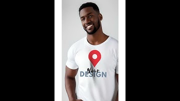 Thumbnail of Man and Woman White t-shirt Mockup with Model Bella and Canvas T-shirt Mockup Real-life Mockup