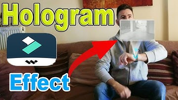 Hologram effect with Filmora