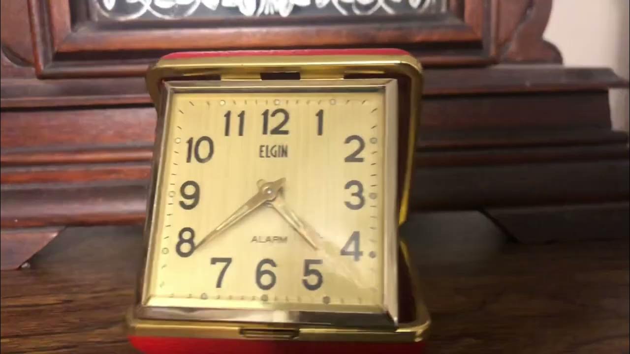 Elgin Alarm Clock YouTube