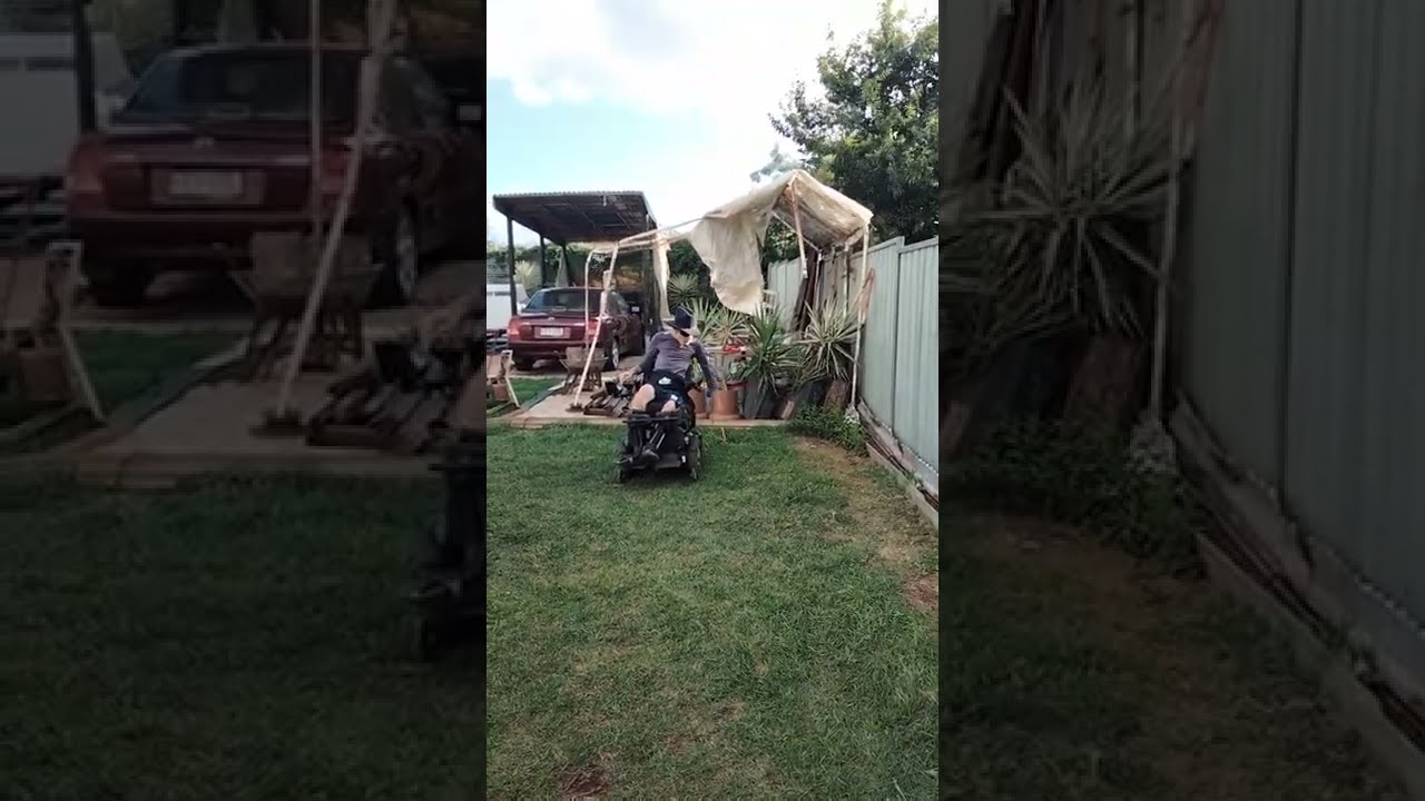 That S How You Crack A Stockwhip In Wheelchair
