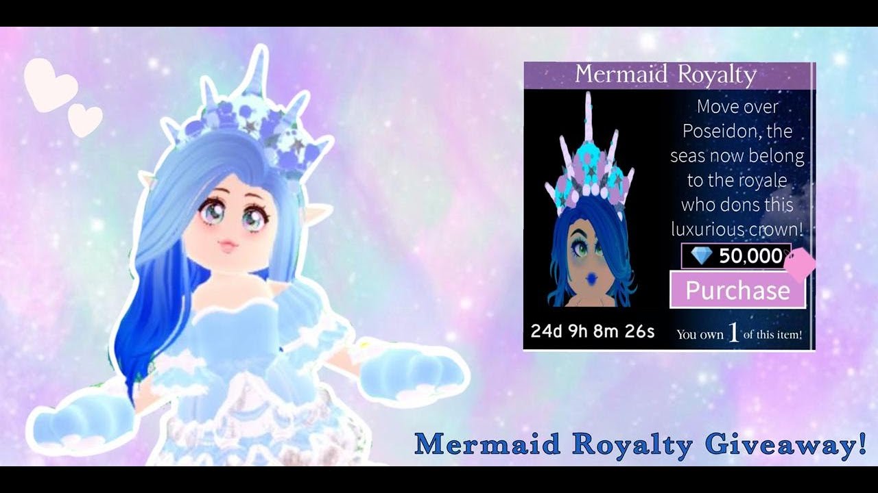 New Royale High Mermaid Royalty Giveaway! 