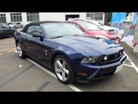 2012 Ford Mustang V8 Gt Convertible Exterior Interior