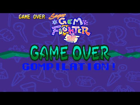 Game Over: Super Gem Fighter Mini Mix / Pocket Fighter (Arcade) Compilation!