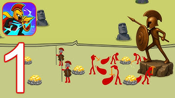 Stick King Legend - Gameplay Walkthrough Part 1 - Tutorial (iOS,Android Gameplay)