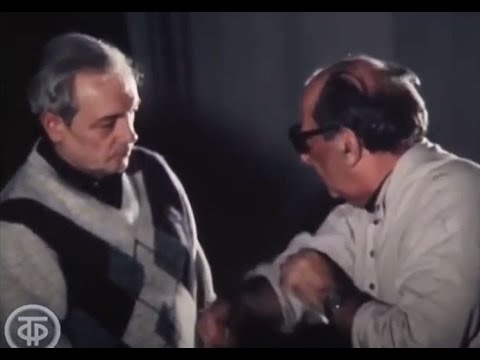 Репетиция спектакля БДТ "Дядя Ваня" с участием Кирилла Лаврова, Олега Басилашвили, и др.