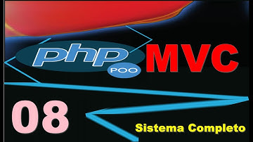 Cursos de programação - criando sistema escolar em PHP - POO - MVC - 08
