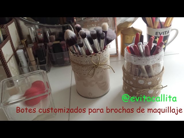 Organizador para brochas de maquillaje 💥  Makeup brush storage, Makeup  brush organization, Makeup brushes