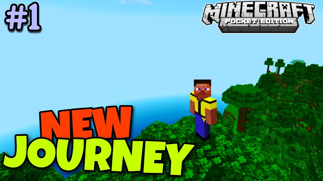 A NEW JOURNEY BEGINS IN MINECRAFT | MINECRAFT SURVIVAL SERIES #1 - YouTube