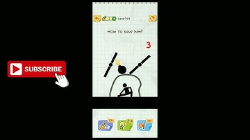Draw 2 Save Stickman Puzzle New Update Level 44 How to save him?